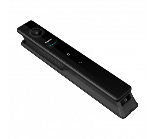 Электронный дверной замок Philips DDL902-MFVP с распознаванием лица и ладони (Black)