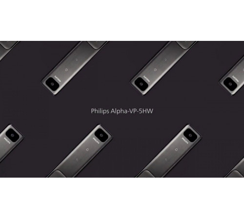 Умный замок с видеонаблюдением Philips Alpha-VP-5HWS